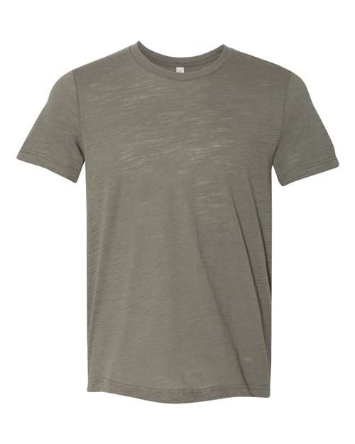 BELLA + CANVAS Unisex Texture Tee 3650 - Olive Slub