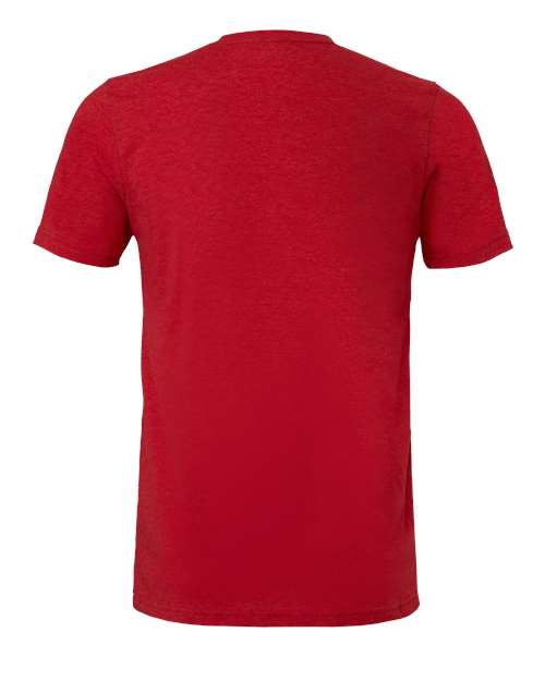 BELLA + CANVAS Triblend Tee 3413 - Solid Red Triblend