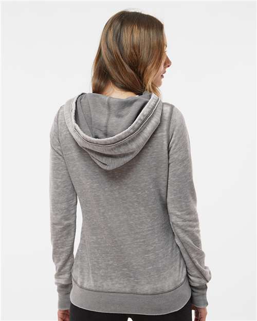 J. America Women's Zen Fleece Hooded Sweatshirt 8912
