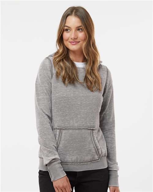 J. America Women's Zen Fleece Hooded Sweatshirt 8912