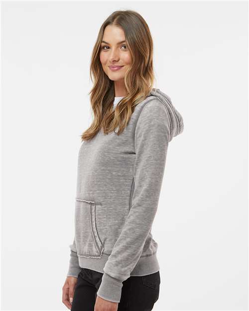 J. America Women's Zen Fleece Hooded Sweatshirt 8912