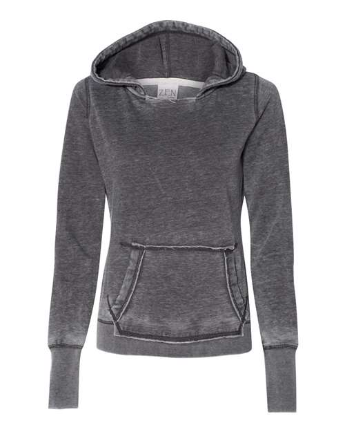 J. America Women's Zen Fleece Hooded Sweatshirt 8912