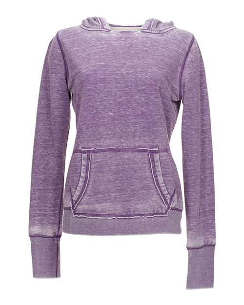 J. America Women's Zen Fleece Hooded Sweatshirt 8912