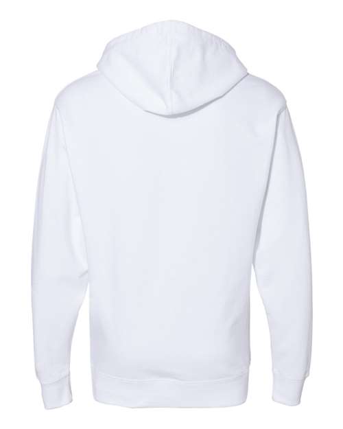 Independent Trading Co. Unisex Midweight Hooded Sweatshirt SS4500 - White