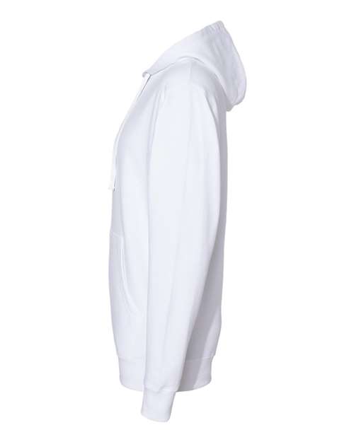 Independent Trading Co. Unisex Midweight Hooded Sweatshirt SS4500 - White