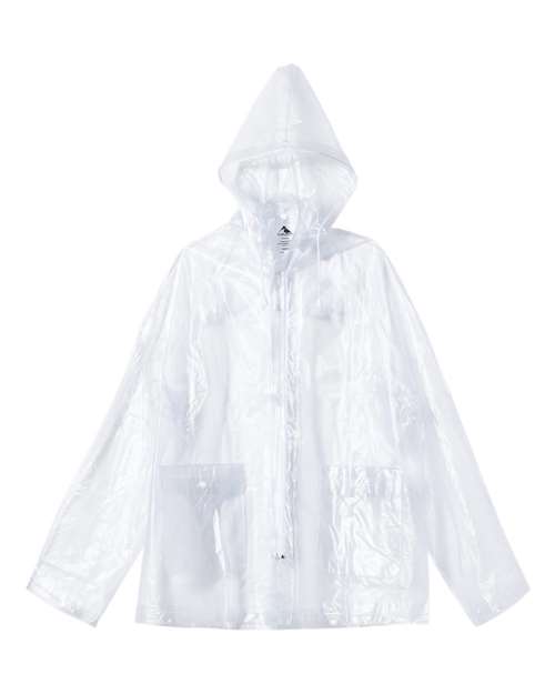 Augusta Sportswear Men's Clear Hooded Rain Jacket 3160
