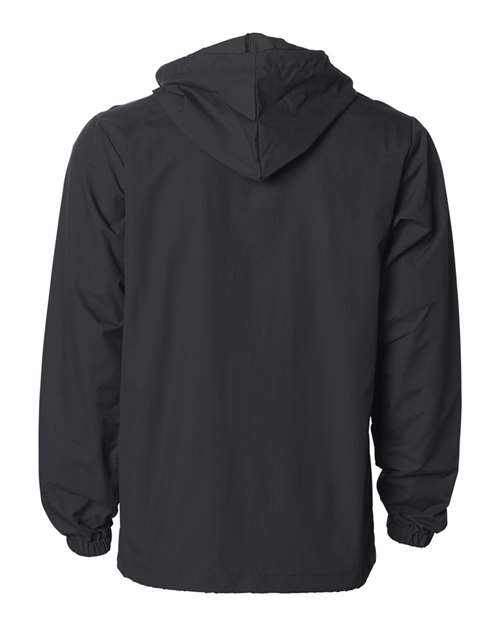 Independent Trading Co. Men's Water-Resistant Hooded Windbreaker EXP95NB