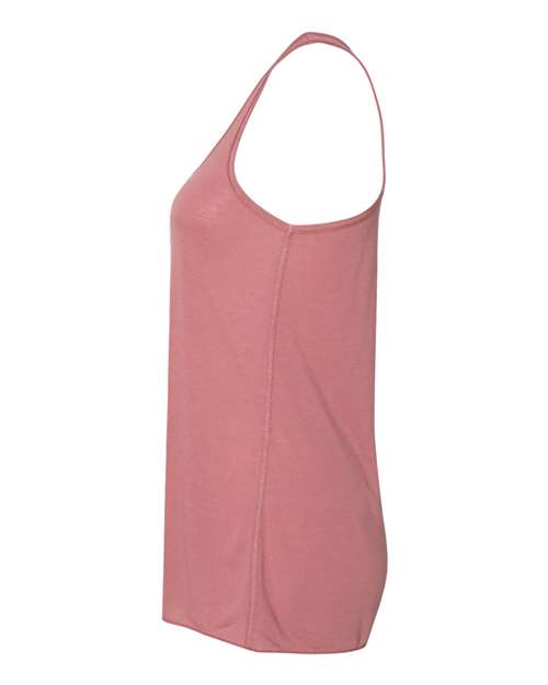 BELLA + CANVAS Women's Flowy Racerback Tank 8800 - Mauve