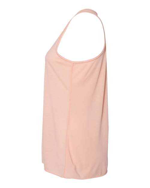 BELLA + CANVAS Women's Flowy Racerback Tank 8800 - Peach