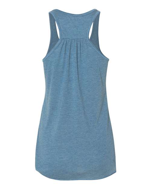 BELLA + CANVAS Women's Flowy Racerback Tank 8800 - Heather Deep Teal