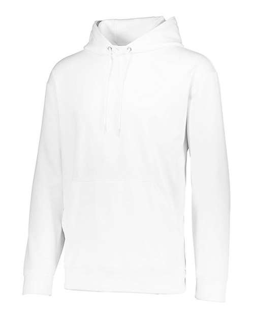 Augusta Sportswear Men's Wicking Fleece Hooded Sweatshirt 5505 - White