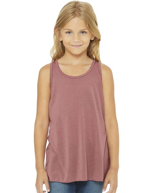 BELLA + CANVAS Youth Flowy Racerback Tank 8800Y