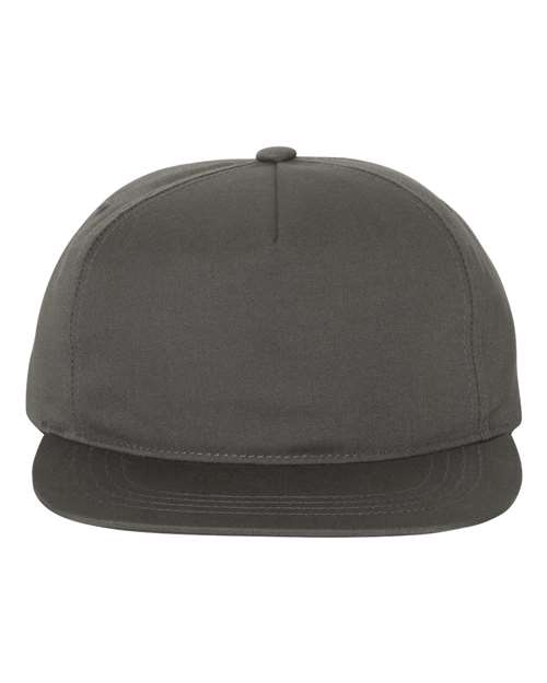 YP Classics Lightly-Structured Five-Panel Snapback Cap 6502
