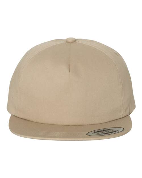 YP Classics Lightly-Structured Five-Panel Snapback Cap 6502