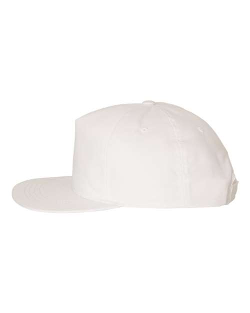YP Classics Lightly-Structured Five-Panel Snapback Cap 6502