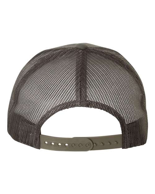 YP Classics Five-Panel Retro Trucker Cap 6506