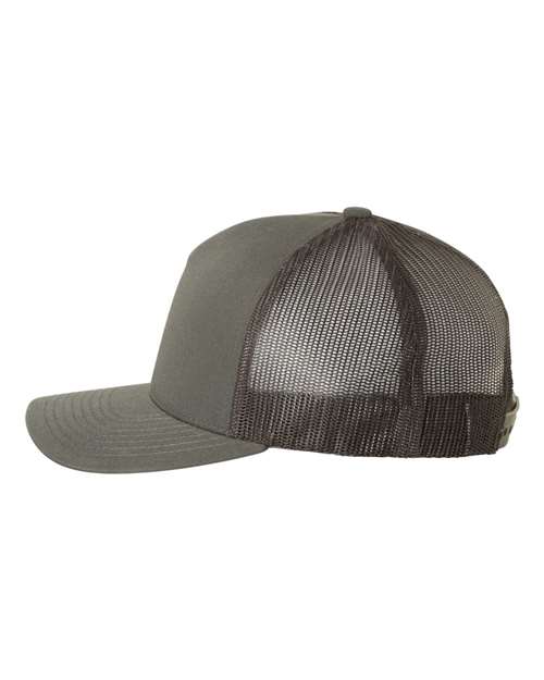 YP Classics Five-Panel Retro Trucker Cap 6506