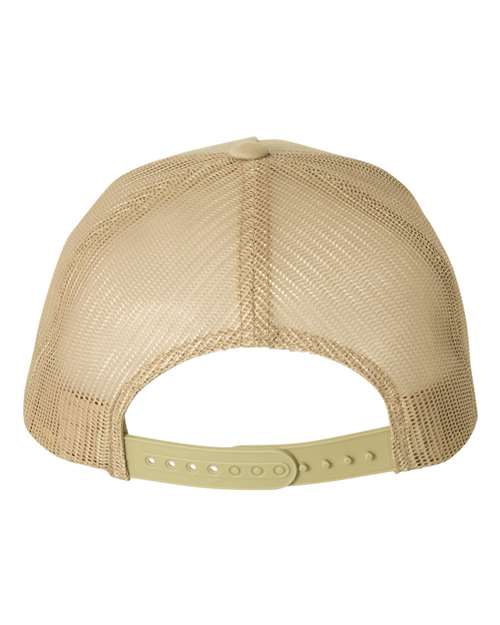 YP Classics Five-Panel Retro Trucker Cap 6506