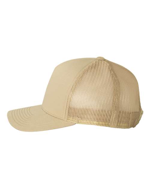YP Classics Five-Panel Retro Trucker Cap 6506