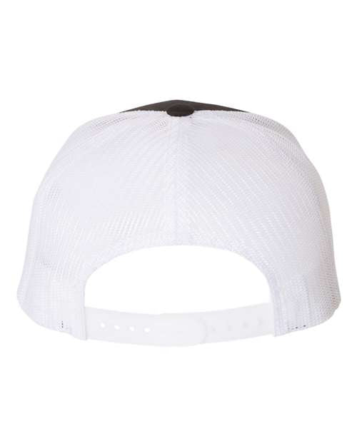 YP Classics Five-Panel Retro Trucker Cap 6506