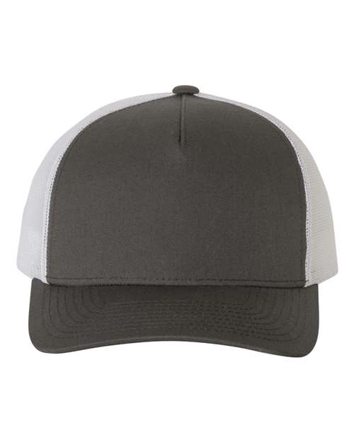 YP Classics Five-Panel Retro Trucker Cap 6506
