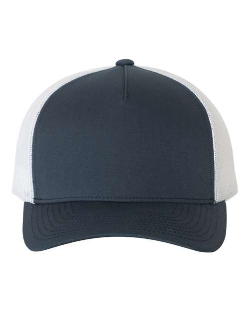YP Classics Five-Panel Retro Trucker Cap 6506