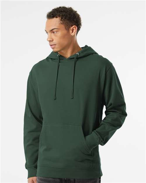 Independent Trading Co. Unisex Midweight Hooded Sweatshirt SS4500 - Alpine Green