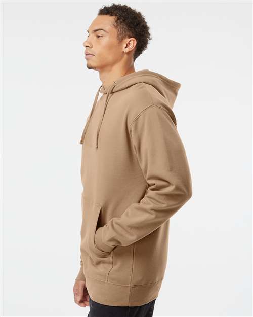 Independent Trading Co. Unisex Midweight Hooded Sweatshirt SS4500 - Sandstone