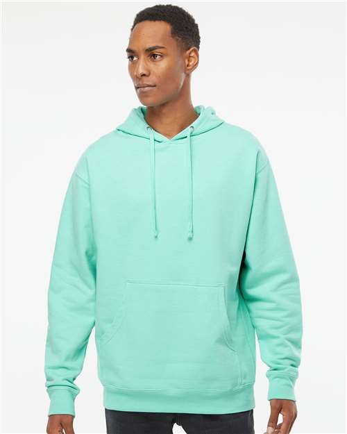 Independent Trading Co. Unisex Midweight Hooded Sweatshirt SS4500 - Mint