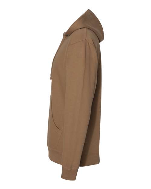 Independent Trading Co. Unisex Midweight Hooded Sweatshirt SS4500 - Saddle