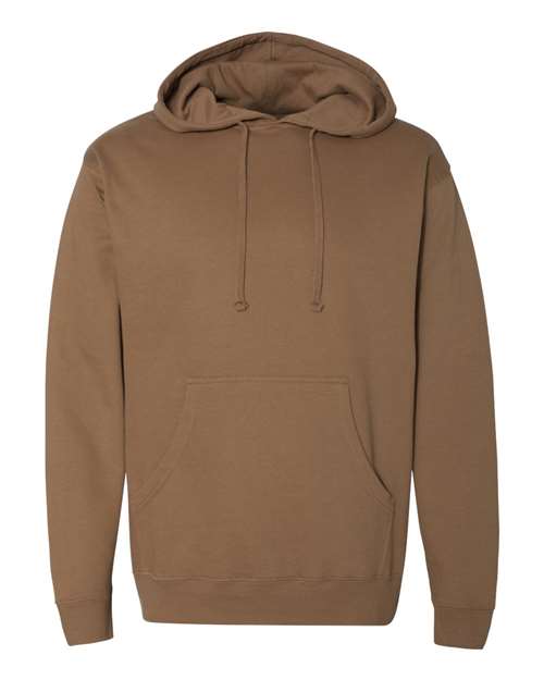 Independent Trading Co. Unisex Midweight Hooded Sweatshirt SS4500 - Saddle