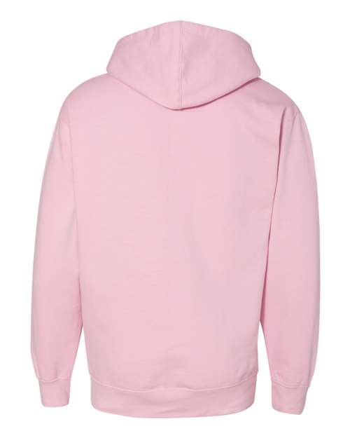 Independent Trading Co. Unisex Midweight Hooded Sweatshirt SS4500 - Light Pink