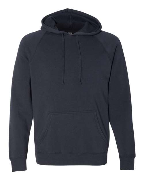 Independent Trading Co. Unisex Special Blend Raglan Hooded Sweatshirt PRM33SBP - Classic Navy
