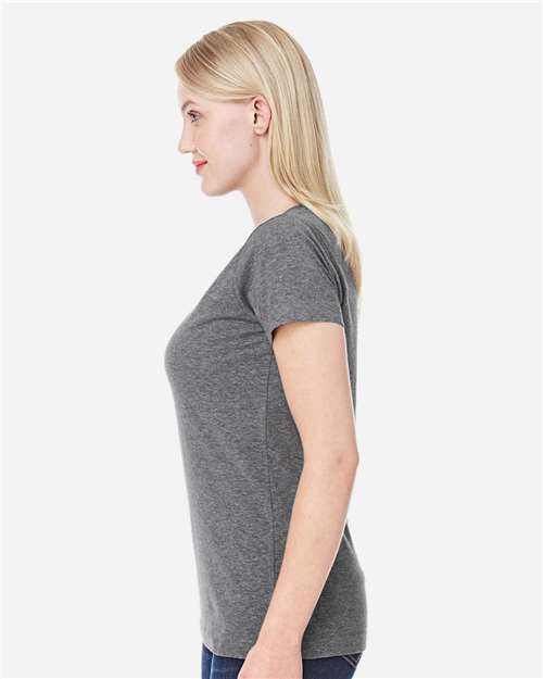 LAT Women's Fine Jersey Tee 3516 - Granite Heather