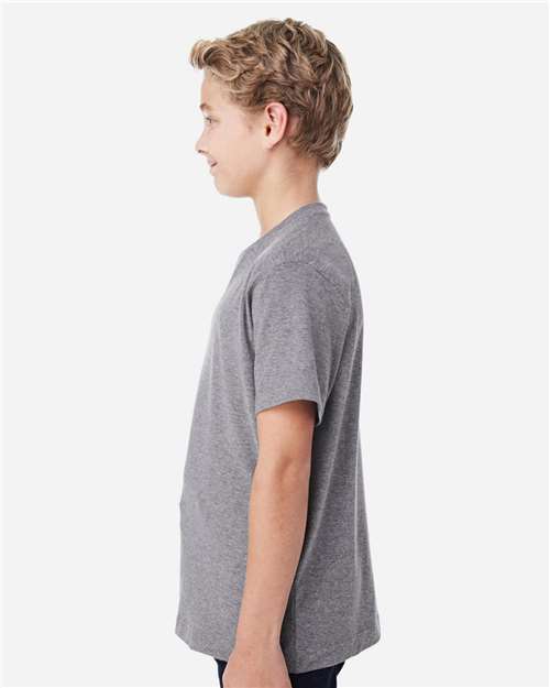 LAT Youth Fine Jersey Tee 6101 - Granite Heather