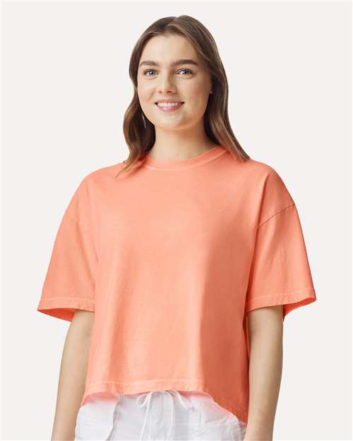 Comfort Colors Women's Garment-Dyed Heavyweight Boxy T-Shirt 3023CL
