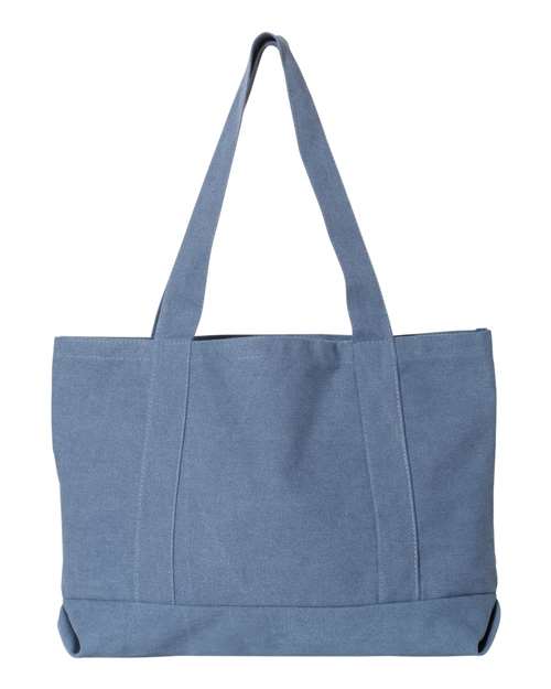 Liberty Bags Seaside Cotton Pigment Dyed Resort Tote 8870