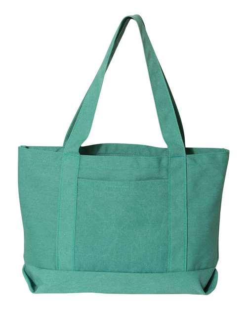 Liberty Bags Seaside Cotton Pigment Dyed Resort Tote 8870