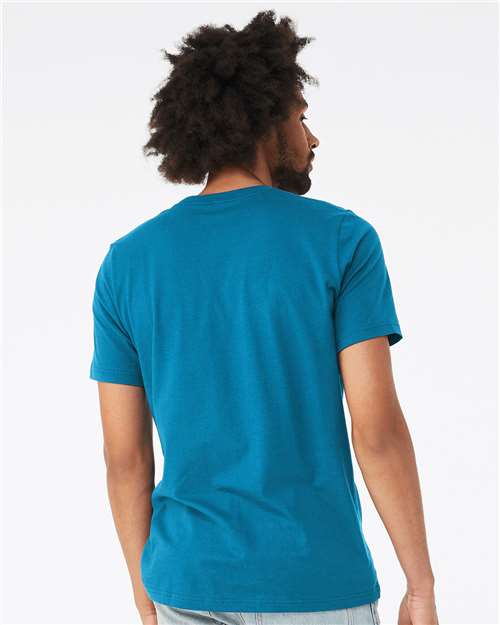 BELLA + CANVAS Jersey Tee 3001 - Electric Blue