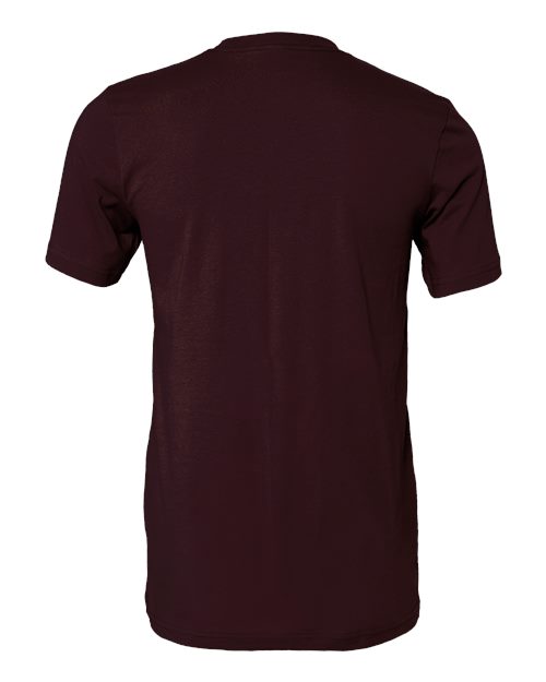 BELLA + CANVAS Jersey Tee 3001 - Oxblood Black