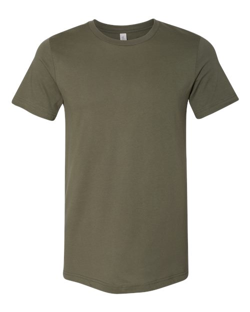 BELLA + CANVAS Jersey Tee 3001 - Military Green