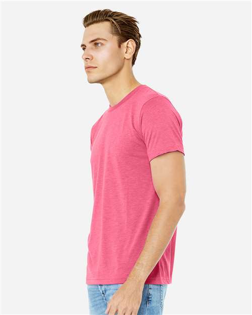 BELLA + CANVAS Triblend Tee 3413 - Charity Pink Triblend