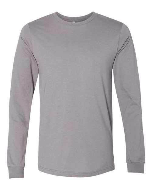 BELLA + CANVAS Unisex Jersey Long Sleeve Tee 3501 - Storm