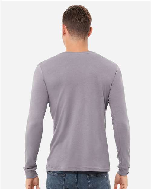 BELLA + CANVAS Unisex Jersey Long Sleeve Tee 3501 - Storm