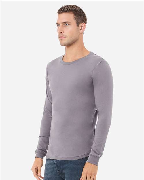 BELLA + CANVAS Unisex Jersey Long Sleeve Tee 3501 - Storm