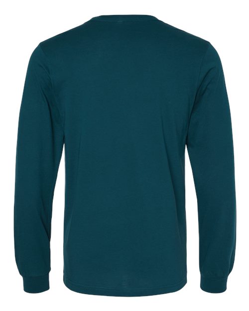BELLA + CANVAS Unisex Jersey Long Sleeve Tee 3501 - Atlantic
