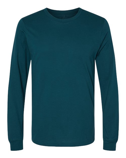 BELLA + CANVAS Unisex Jersey Long Sleeve Tee 3501 - Atlantic