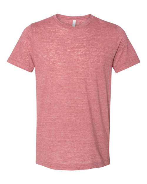 BELLA + CANVAS Unisex Texture Tee 3650 - Mauve Slub