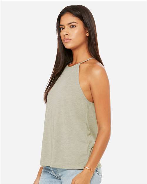 BELLA + CANVAS Women's Flowy High-Neck Tank 8809