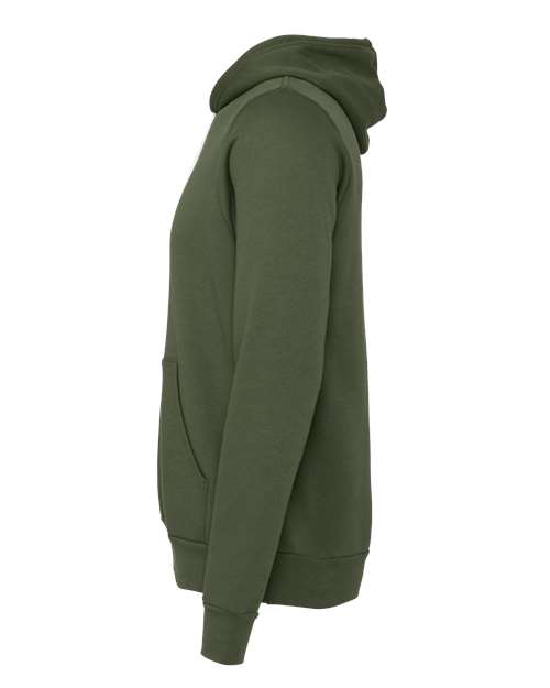 BELLA + CANVAS Unisex Sponge Fleece Hoodie Sweatshirt 3719 - Military Green